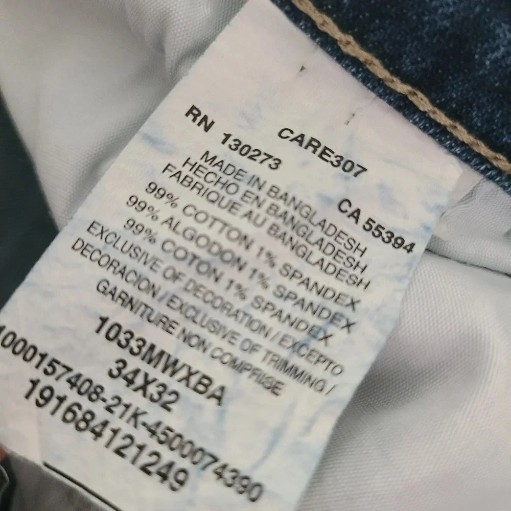 Wrangler 20 X mens jeans sz.34×32
